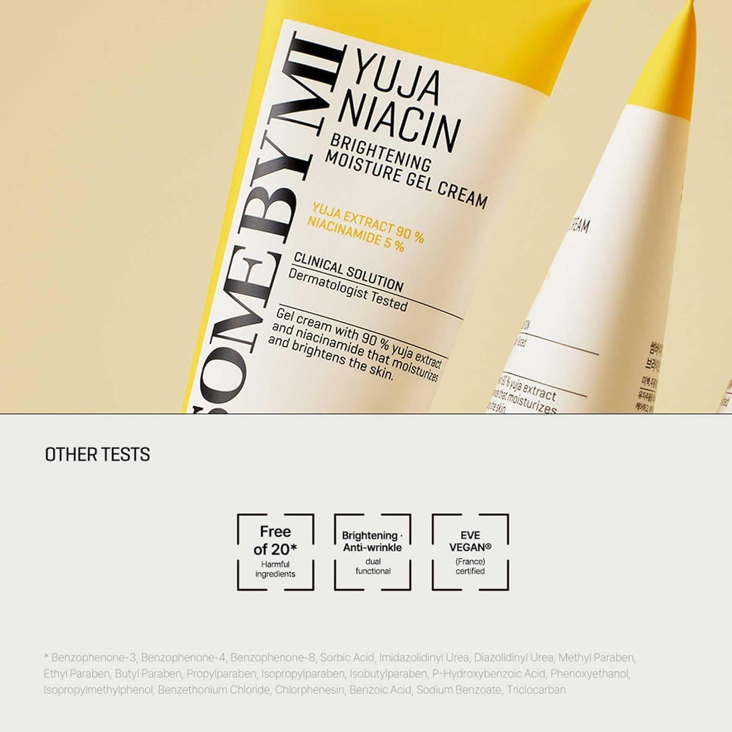 [SOMEBYMI] Yuja Niacin Brightening Moisture Gel Cream Moisturizer 100ml