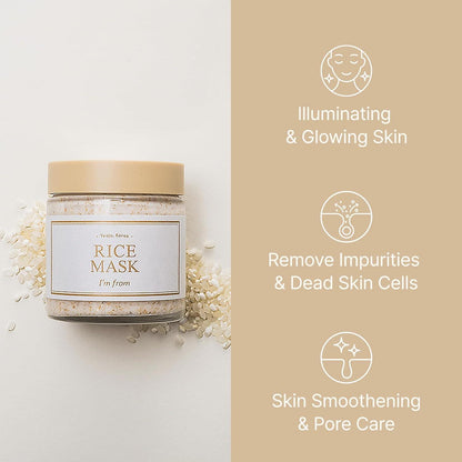 [ImFrom] Rice Mask 110g