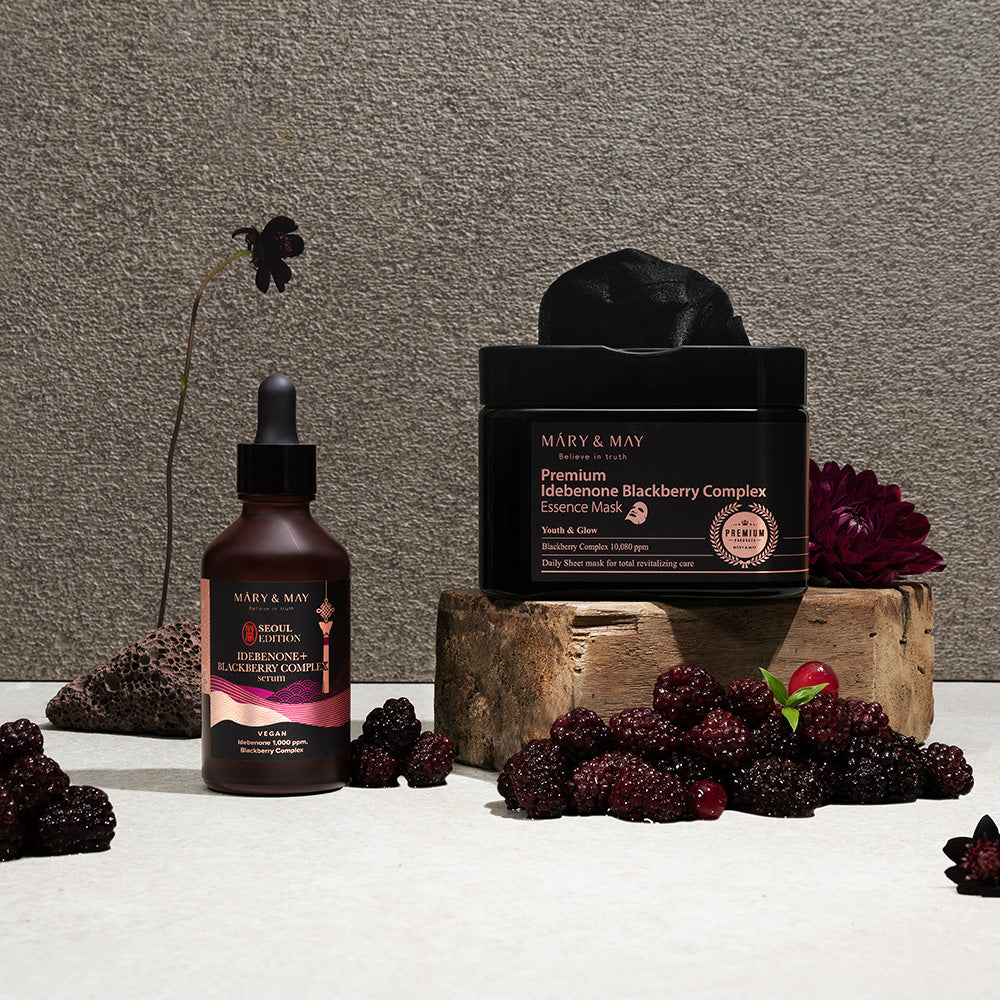 [MARY&MAY] Idebenone+Blackberry Complex Serum_80ml