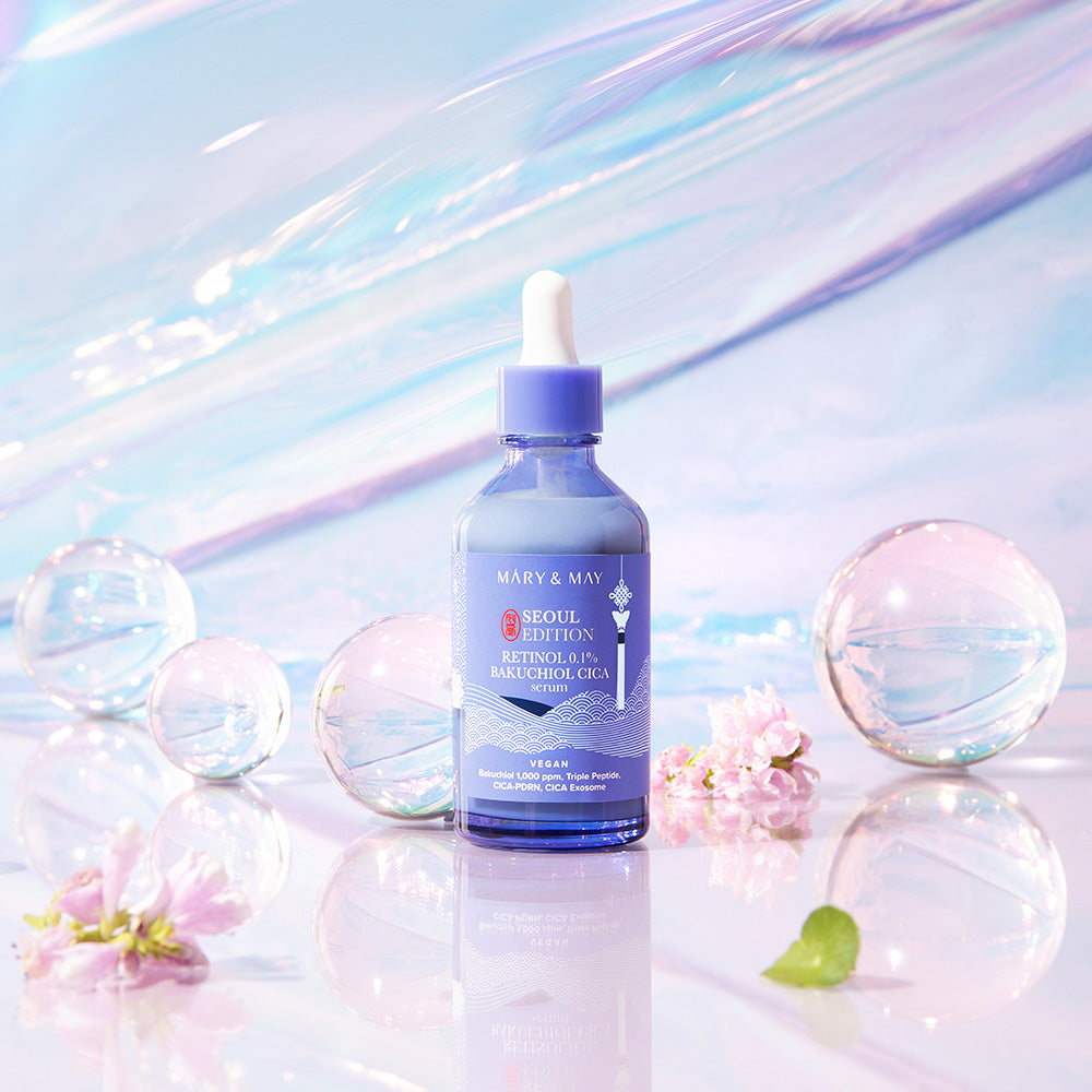 [MARY&MAY] Retinol 0.1% Bakuchiol Cica Serum 80ml