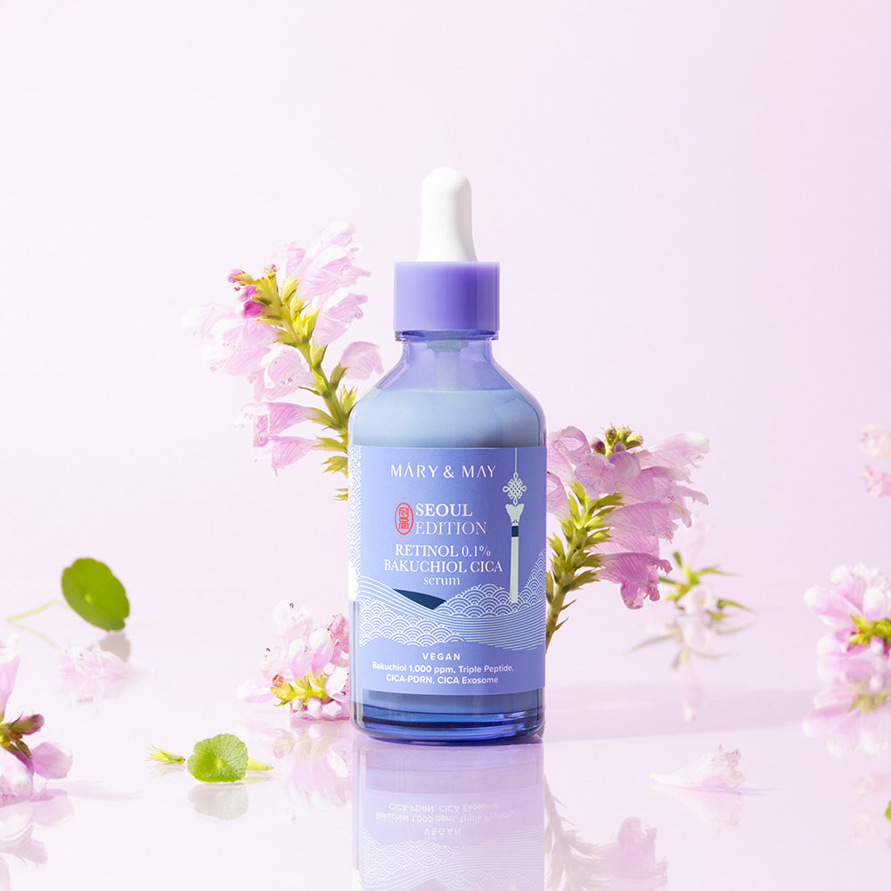[MARY&MAY] Retinol 0.1% Bakuchiol Cica Serum 80ml