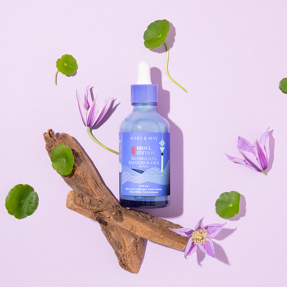 [MARY&MAY] Retinol 0.1% Bakuchiol Cica Serum 80ml