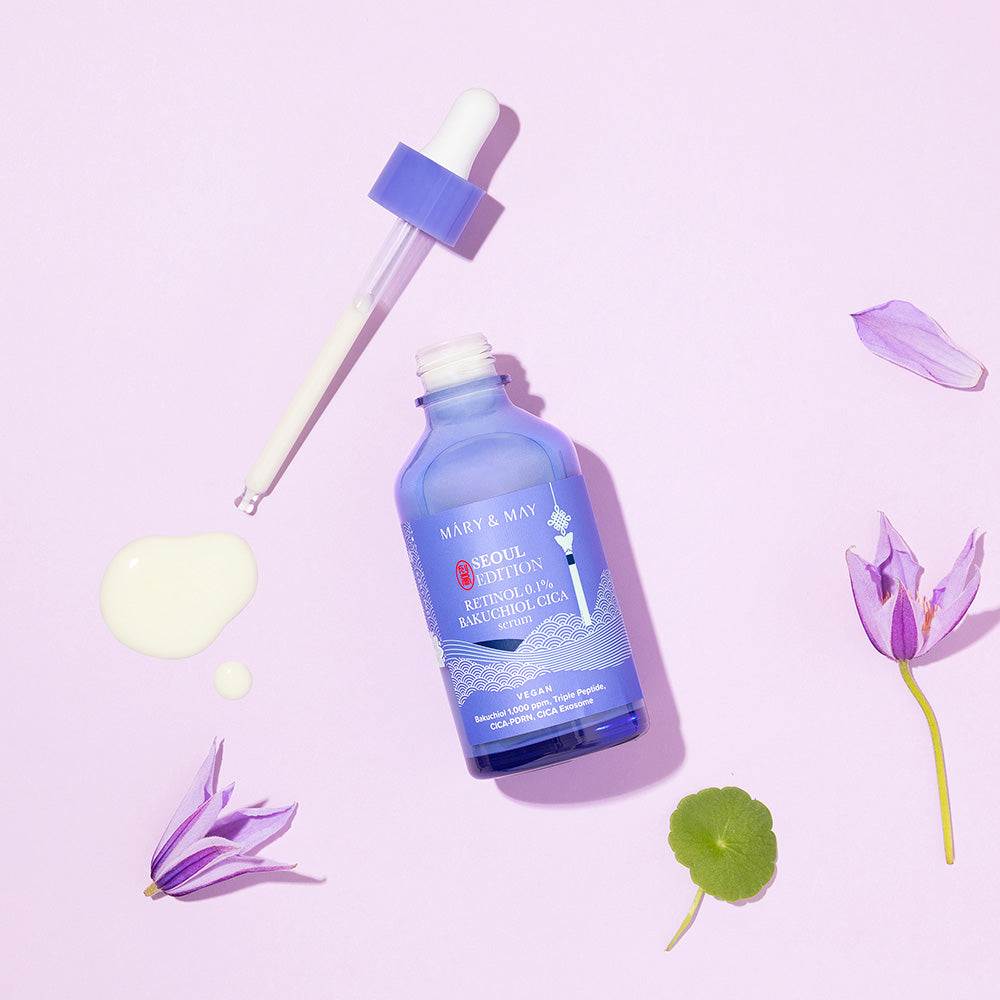 [MARY&MAY] Retinol 0.1% Bakuchiol Cica Serum 80ml