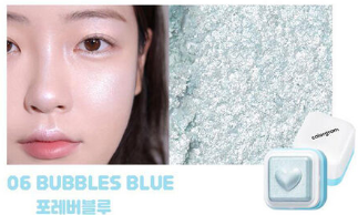 [COLORGRAM] Milk Bling Heartlighter 06 Bubbles Blue
