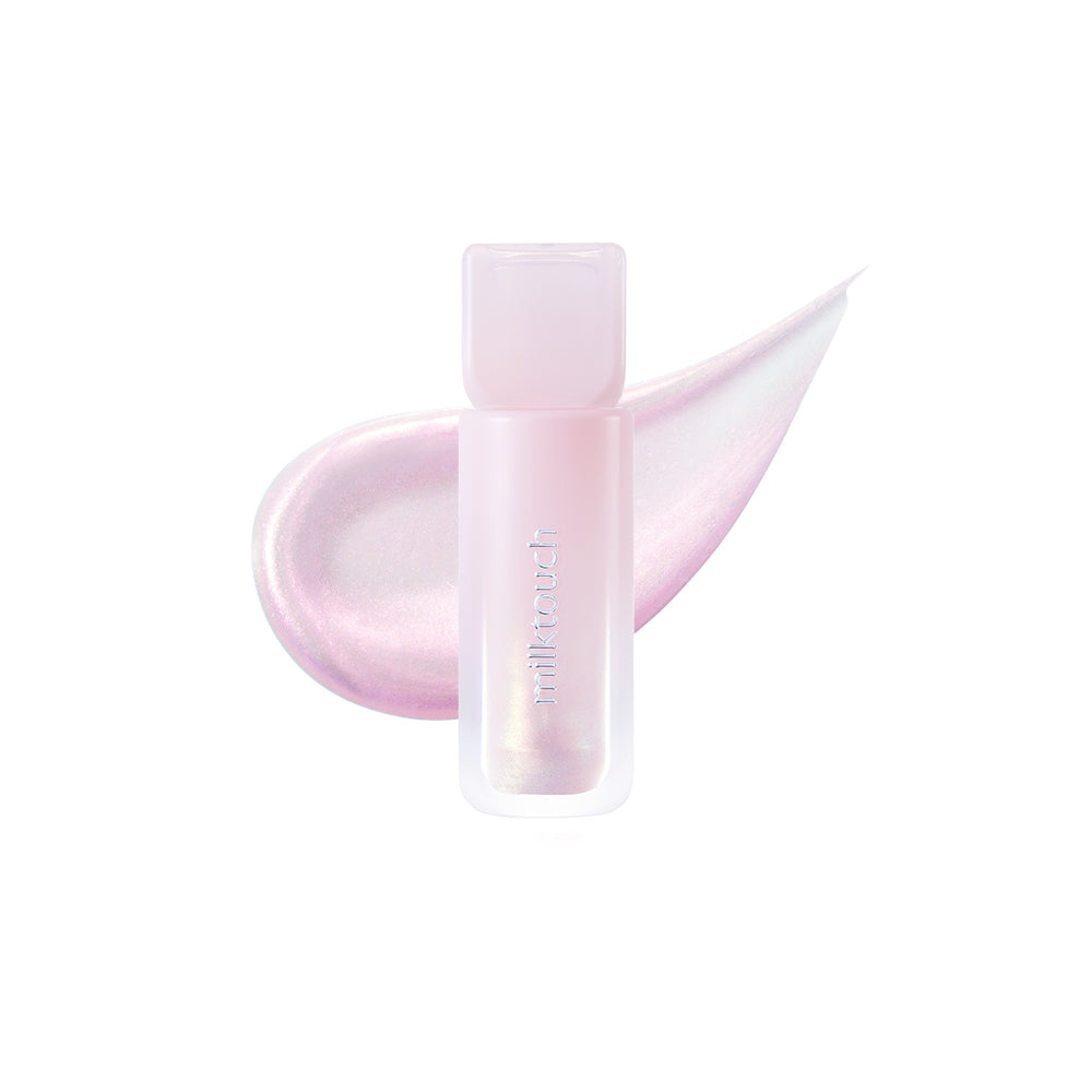 [milktouch] Dew Stain Sheer Aurora Gloss #02 BABY DEW 4g