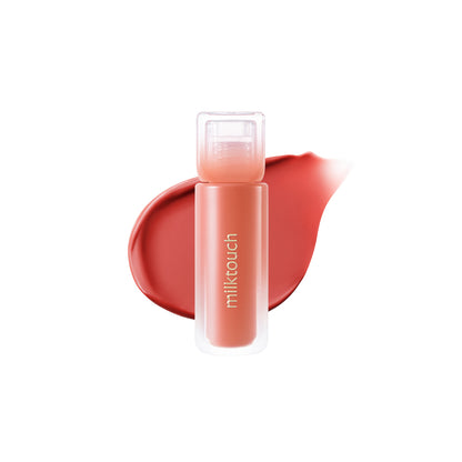 [milktouch] Dew Stain Sheer Lip Gloss 05 Peach Drop 4g