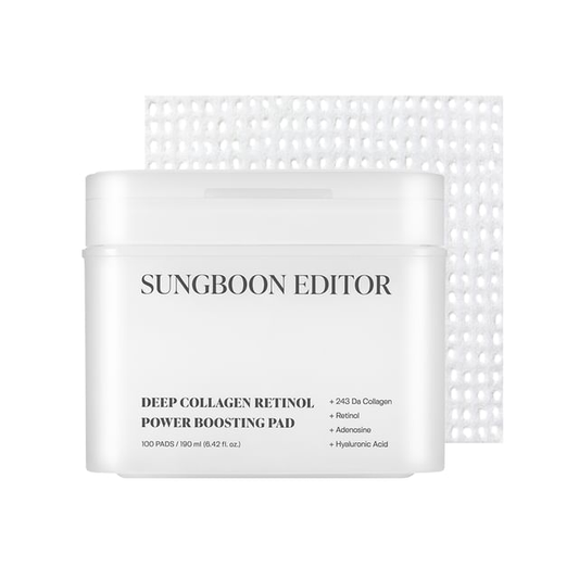 [SungboonEditor] Deep Collagen Retinol Power Boosting Pad 100pcs