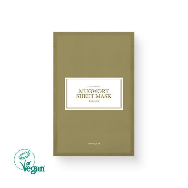 [ImFrom] Mugwort Sheet Mask 23 ml (1ea)_NEW