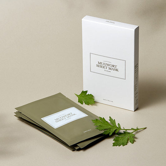 [ImFrom] Mugwort Sheet Mask 23ml (5ea)_NEW