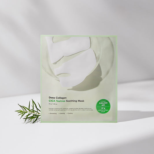 [SungboonEditor]  Deep Collagen Cica Teatree Soothing Mask 37g*4ea