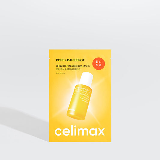 [celimax] Pore+Dark Spot Brightening Serum Mask 10ea