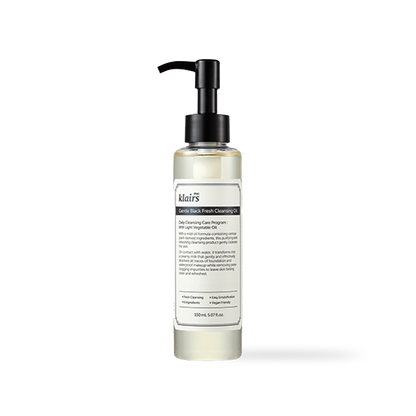 [Dear Klairs] Gentle Black Fresh Cleansing Oil 150ml