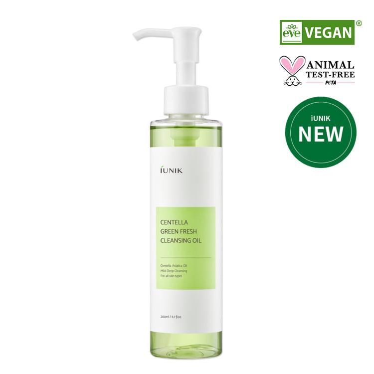 [iUNIK] Centella Green Fresh Cleansing Oil 200ml