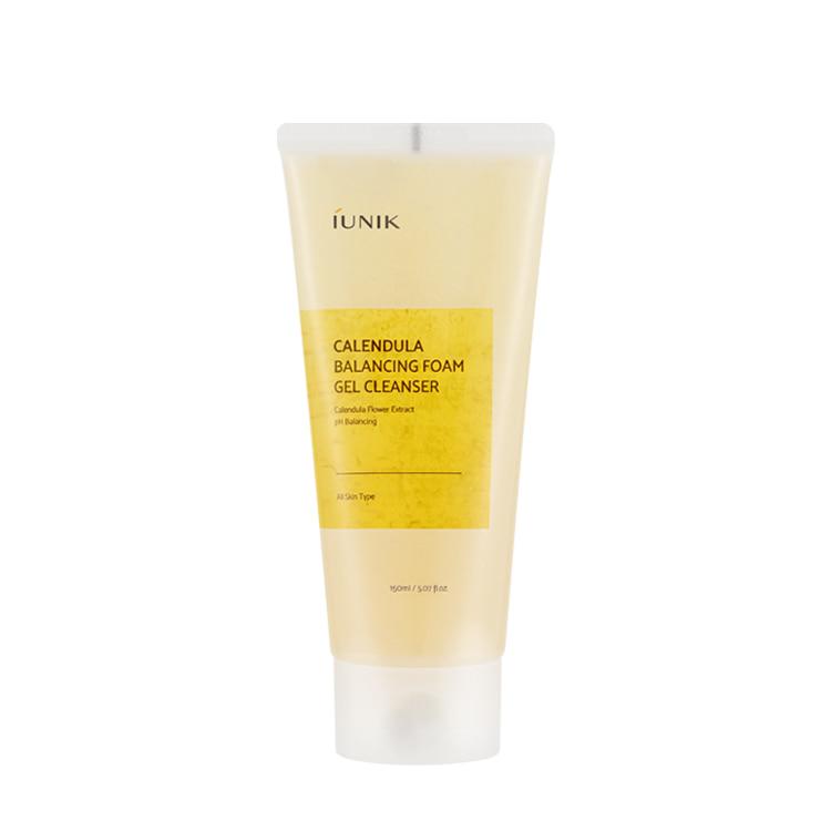 [iUNIK] Calendula Balancing Foam Gel Cleanser 150ml