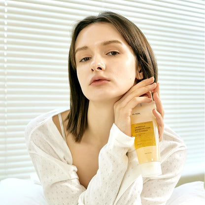 [iUNIK] Calendula Balancing Foam Gel Cleanser 150ml