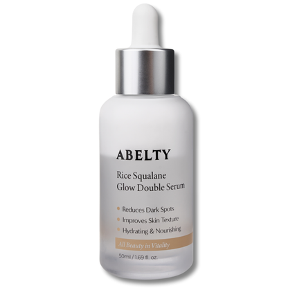 [ABELTY] Rice Squalane Glow Double Serum 50ml