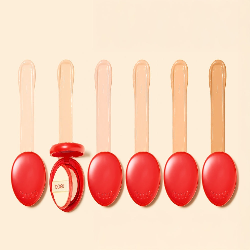 [Tocobo] Apple Dewy Fit Cushion - 6 Colors with Refill Set