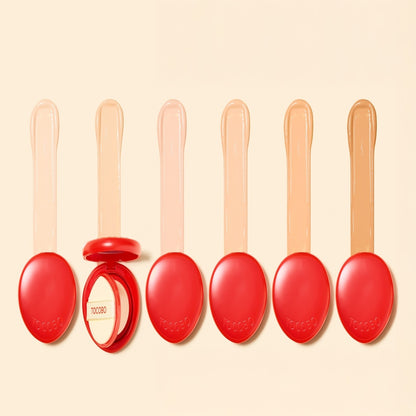 [Tocobo] Apple Dewy Fit Cushion - 6 Colors with Refill Set
