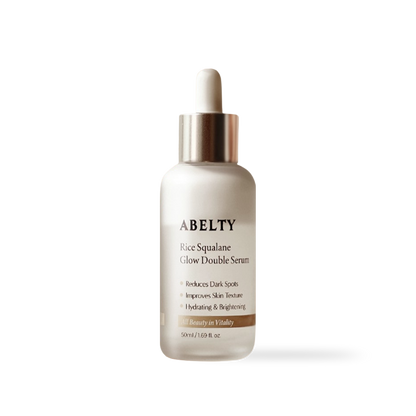 [ABELTY] Rice Squalane Glow Double Serum 50ml
