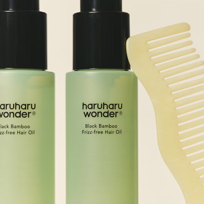 [haruharuwonder] Black Bamboo Frizz-Free Hair Oil 80ml