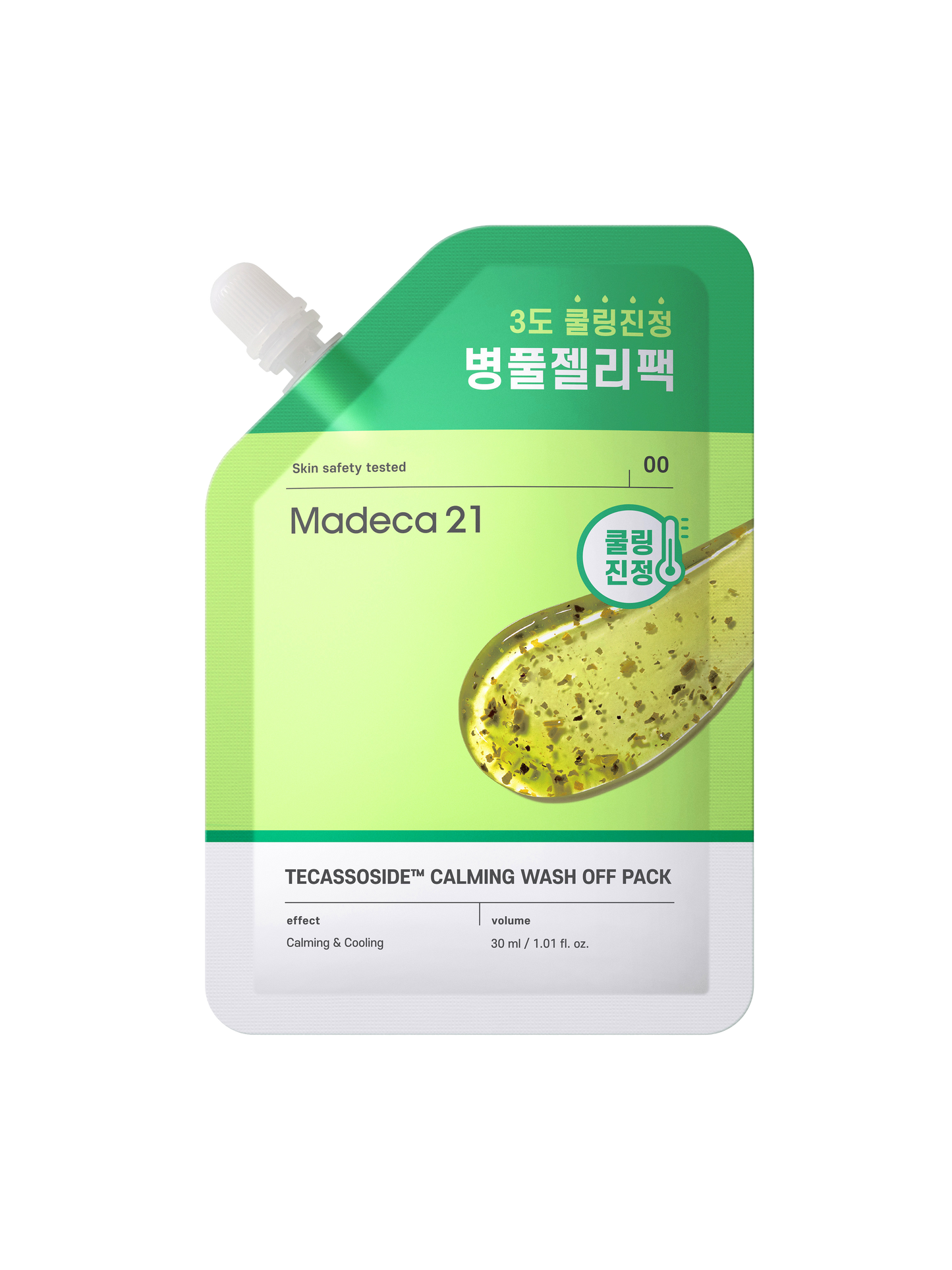 [Madeca21] Tecassoside Calming Wash Off Pack 30ml