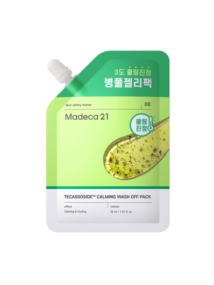 [Madeca21] Tecassoside Calming Wash Off Pack 30ml