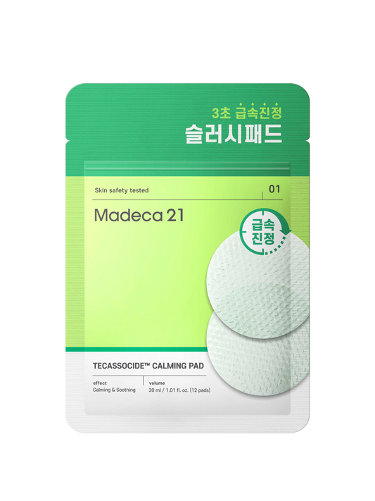 [Madeca21] Tecassoside Calming Pad 12ea