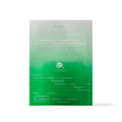 [AXIS-Y] Mugwort Green Vital Energy Complex Sheet Mask 27ml