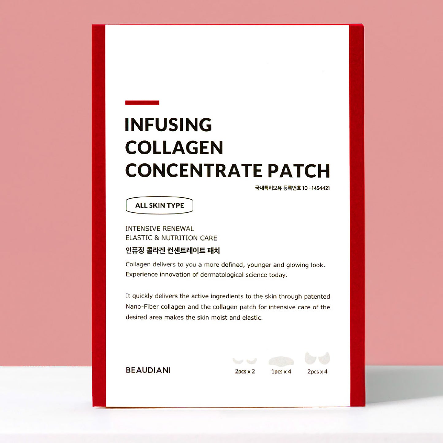 [BEAUDIANI] Infusing Collagen Concentrate Patch