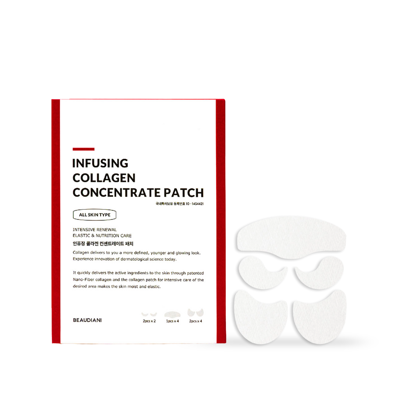 [BEAUDIANI] Infusing Collagen Concentrate Patch