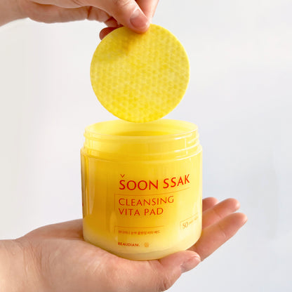 [BEAUDIANI] Soon Ssak Cleansing Vita Pads 50 Sheets