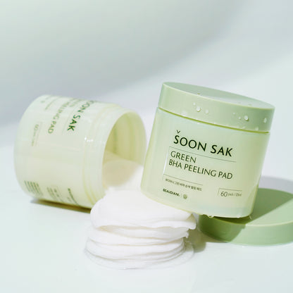 [BEAUDIANI] Green BHA Soon Sak Peeling Pad 60ea
