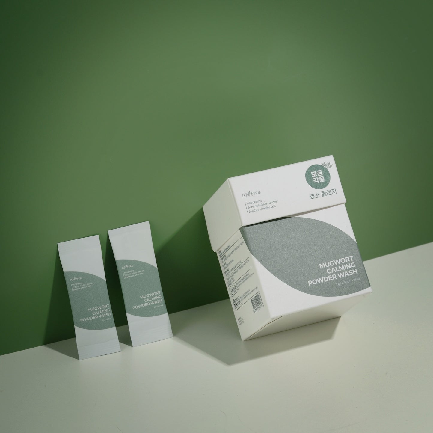 [Isntree] Mugwort Calming Powder Wash 1g*25ea