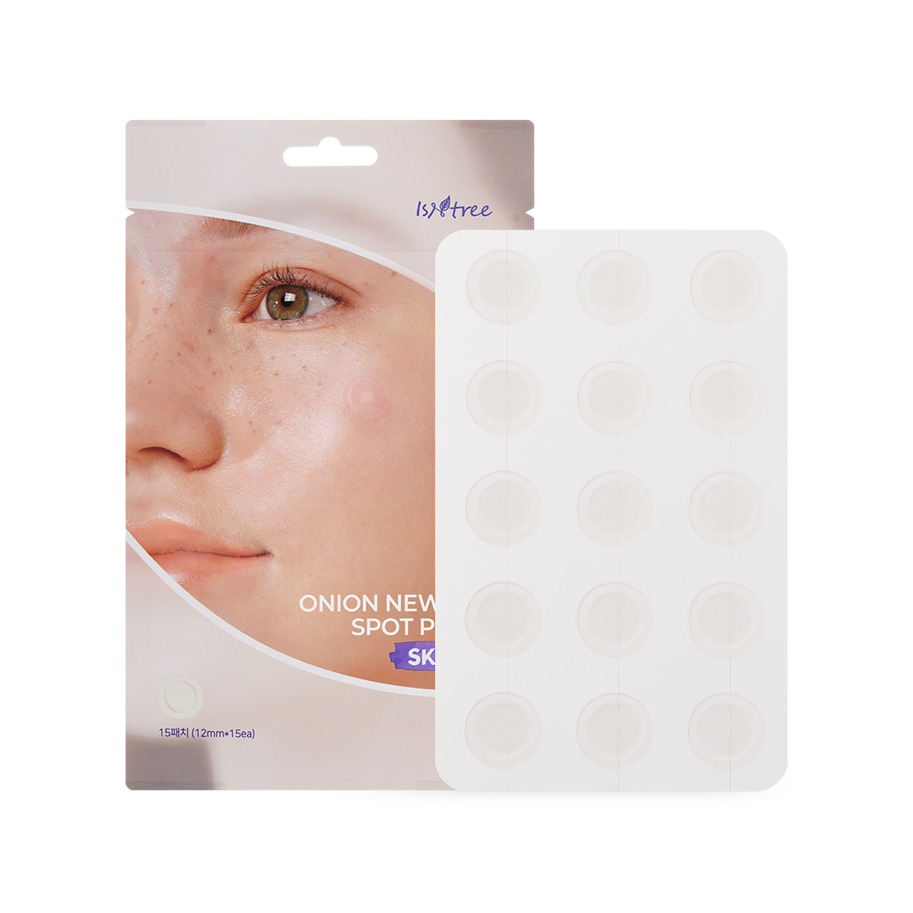 [Isntree] Onion Newpair Spot Patch Skin Fit 15patch