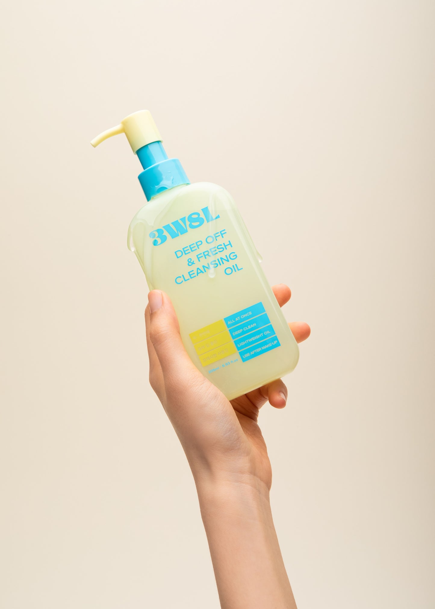 [3W8L] Deep Off & Fresh Cleansing Oil 205ml