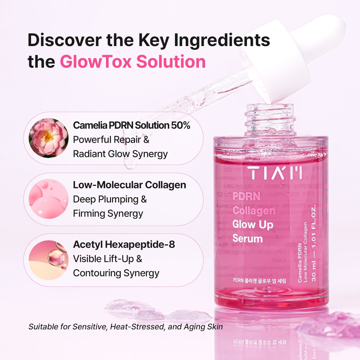 [TIAM] PDRN Collagen Glow Up Serum 30ml