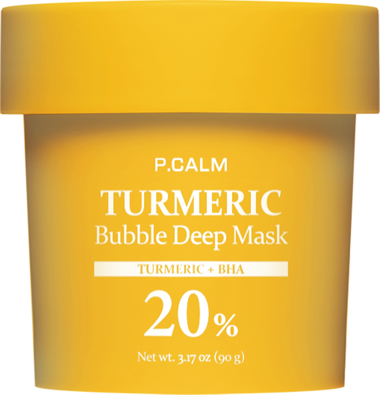 [P.CALM] TURMERIC Bubble Deep Mask 90g