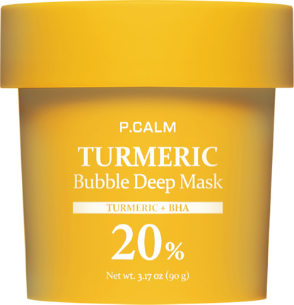 [P.CALM] TURMERIC Bubble Deep Mask 90g