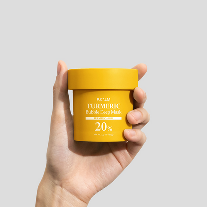 [P.CALM] TURMERIC Bubble Deep Mask 90g