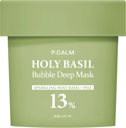 [P.CALM] Holy Basil Bubble Deep Mask 90g