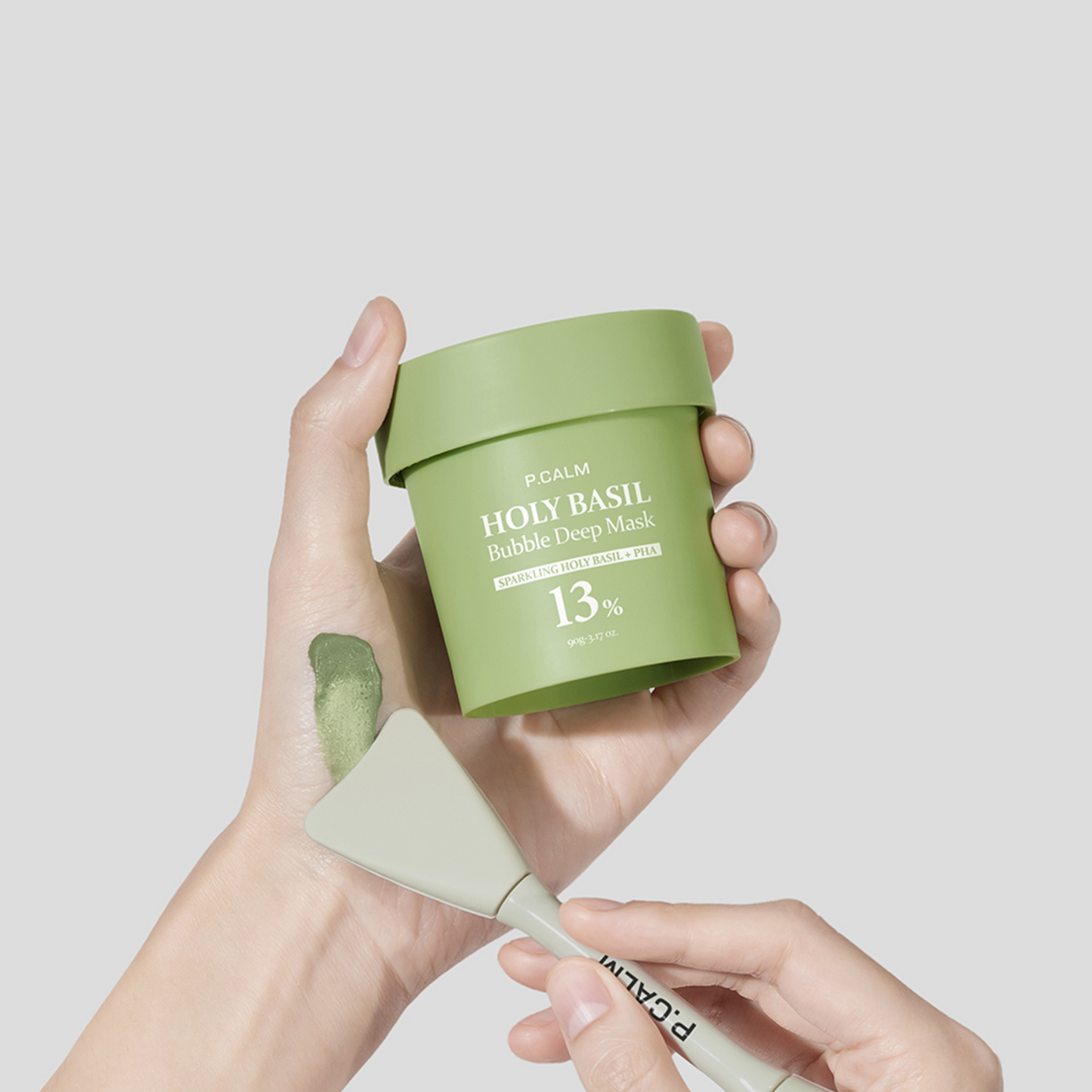 [P.CALM] Holy Basil Bubble Deep Mask 90g