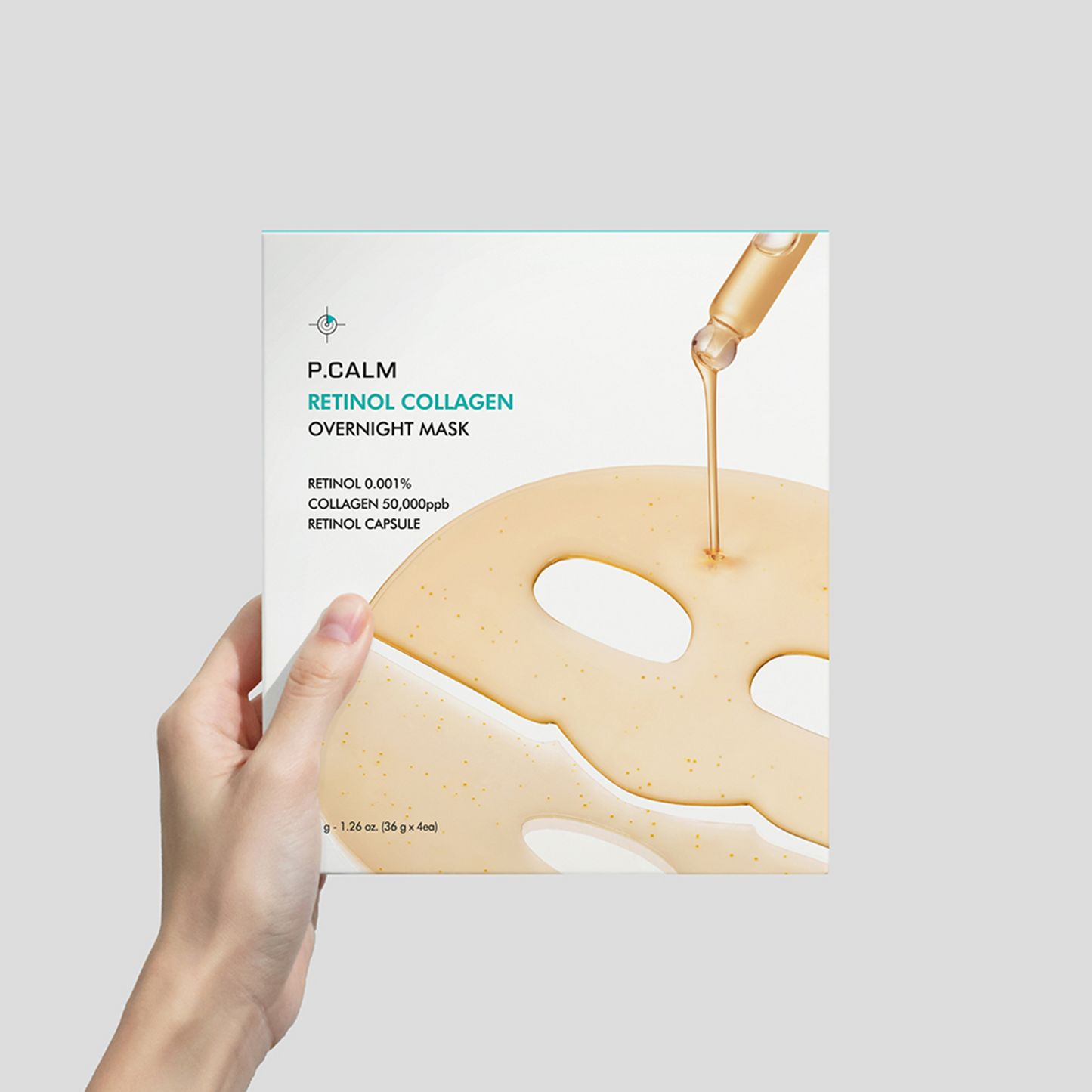 [P.CALM] Retinol Collagen Overnight Mask 36g*4