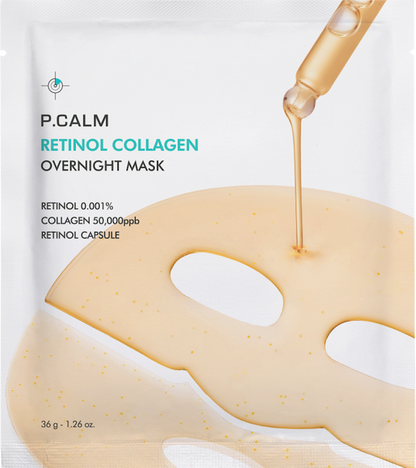 [P.CALM] Retinol Collagen Overnight Mask 36g*4