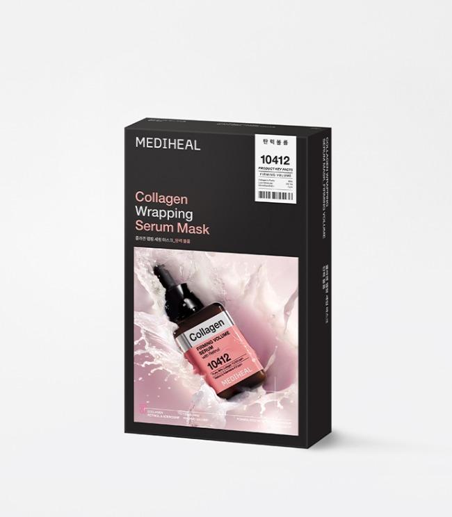 [MEDIHEAL] Collagen Wrapping Serum Mask Firming Volume 10ea