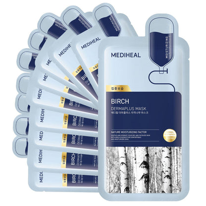 [MEDIHEAL] Derma Plus Birch Mask 10ea
