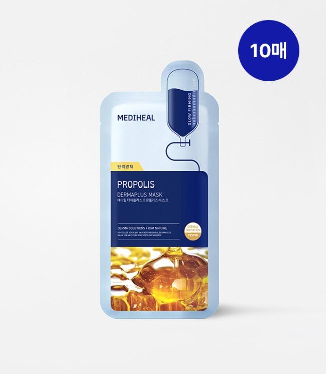[MEDIHEAL] Derma Plus Propolis Mask 10ea