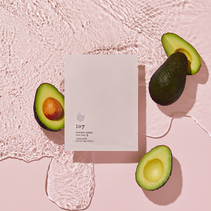 [107] AVOCADO CUDDLE Sheet Mask (5 sheets set) 25g*5sheets