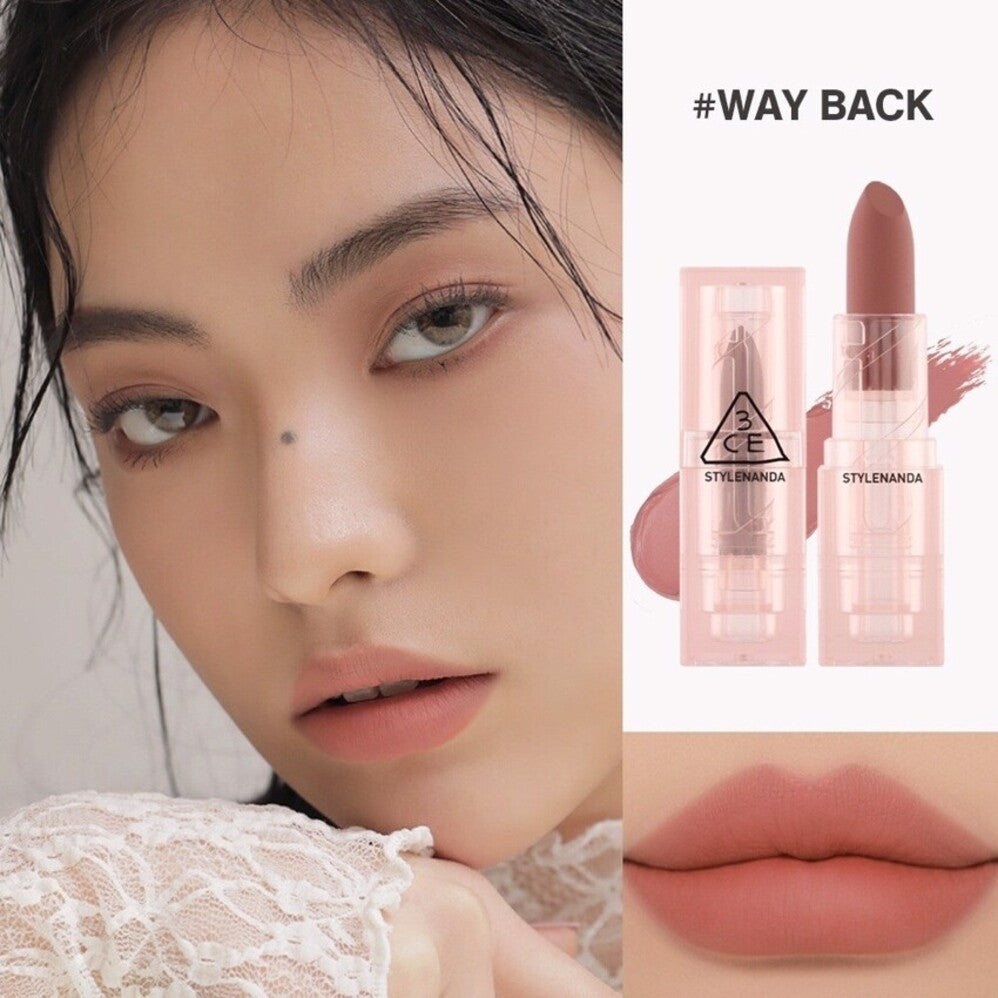 [3CE] Soft Matte Lipstick #Way Back