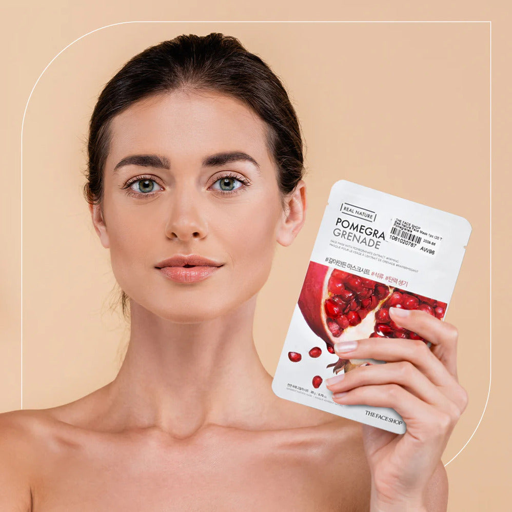 [TheFaceShop] Real Nature Mask Sheet Pomegranate 1pc