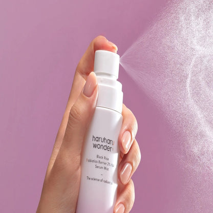 [haruharuwonder] Black Rice Probiotics Barrier 2% NAD + Serum Mist 80ml